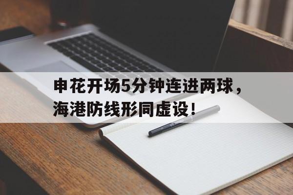 申花开场5分钟连进两球，海港防线形同虚设！